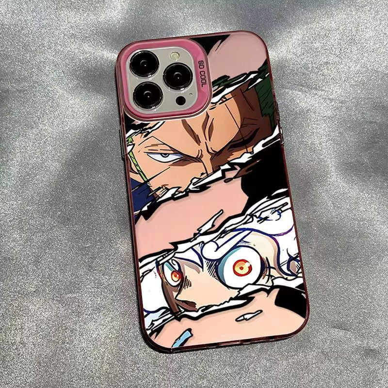 Cartoon Anime One Piece Hartplastik IMD Handyhülle für iPhones