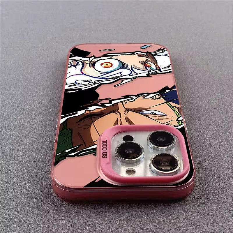 Cartoon Anime One Piece Hartplastik IMD Handyhülle für iPhones