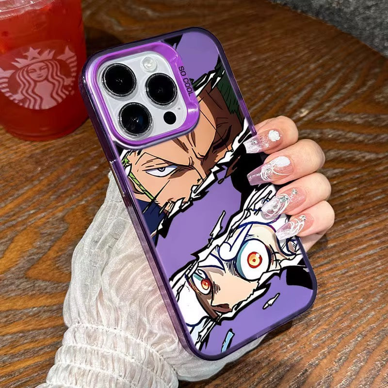 Cartoon Anime One Piece Hartplastik IMD Handyhülle für iPhones