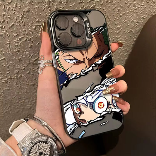 Cartoon Anime One Piece Hartplastik IMD Handyhülle für iPhones